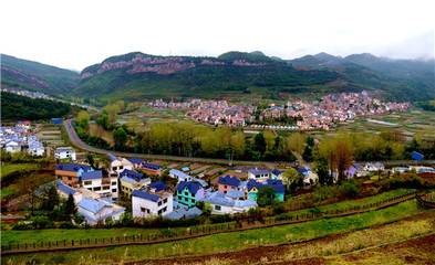 黔六盤水市鐘山區大河堡&middot;涼都花海鄉村民宿旅游引客來